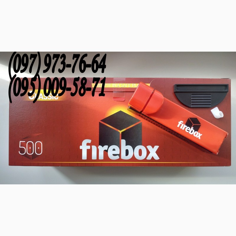 Фото 2. Сигаретные гильзы Firebox (табак в продаже также)