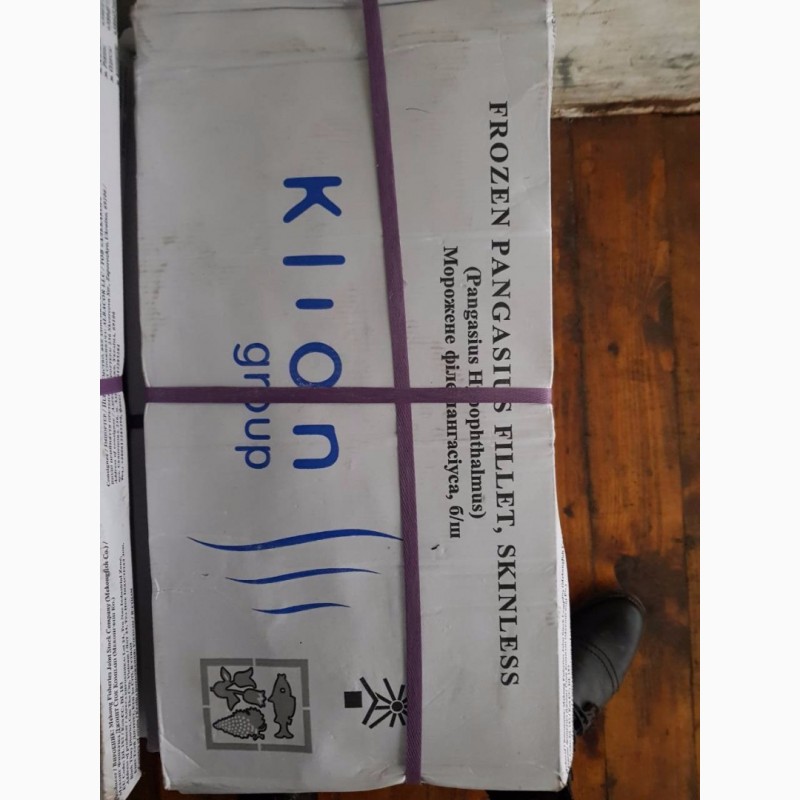 Фото 2. Продам филе пангасиуса ящик 10 кг. Вьетнам/ філе пангасіуса