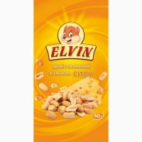 Пропоную арахіс смажений з різними смаками 60 г TM Elvin