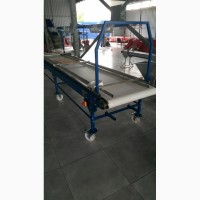 Сортировочный конвейер ленточный переборочный стол