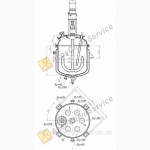 Реактор химический эмалированный 1, 0 м3