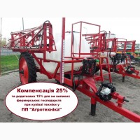 Обприскувач Агротехніка-Глеваха 2000 л штанга 18, 21 м КОМПЕНСАЦІЯ - 25%