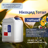 Гербіцид для захисту кукурудзи від злакових та дводольних бур’янів