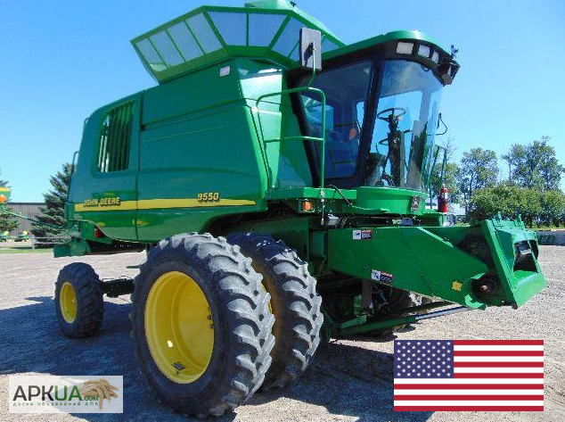 Комбайн зерновой John Deere 9550 из США