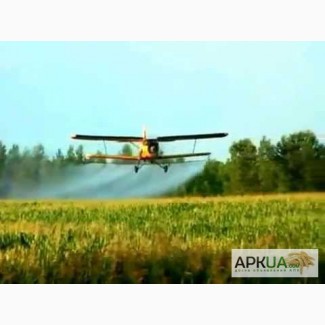 Обработка кукурузы от вредителей вертолетом и самолетом