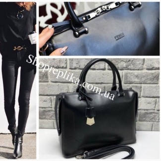 Стильная женская сумка фирмы Фенди Fendi, кожаные сумки