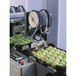 Стикеры, этикетки на плоды, упаковку.Автоматические стикеровочные машины на фрукты, овощи.