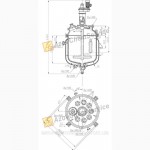Реактор эмалированный 6, 3