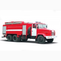 Пожарная автоцистерна КрАЗ 65053