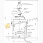 Реактор из нержавеющей стали 630 л