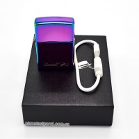 Плазмова електроімпульсна USB-запальничка Gentelo 1 у подарунковій коробці 4-7000