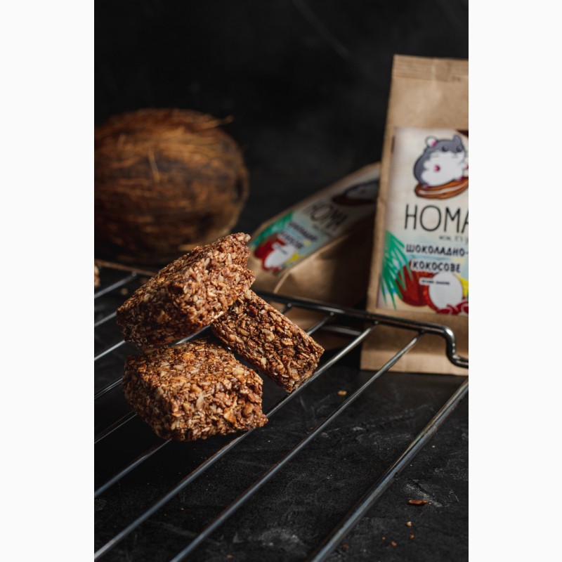 Фото 7. Продажа сухих завтраков (гранола), злакового печенья от производителя Homa Foods
