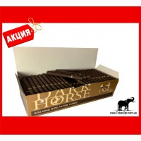 Сигаретные гильзы Dark Horse (коричневые) | Гільзи для самокруток ! ОТ ТАБАК ОПТ