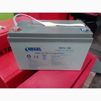 Акумулятор гелевий HEGEL HG12V100Ah для безперебійного живлення