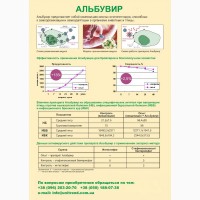 Альбувир 1литр и 250 мл Биопрепарат для лечения голубей бройлеров и др