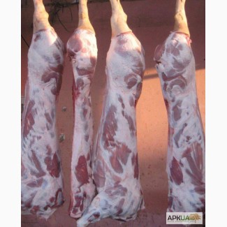 Продам мясо свинины в полутушах обрезная