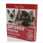 Дирофен для котят и щенков, уп. 6 таб