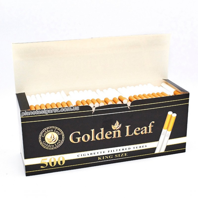 Фото 2. Cигаретні гільзи Golden Leaf 500 штук, фільтр 15 мм