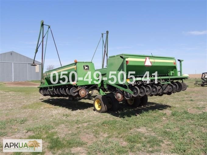 Зерновая сеялка John Deere 455 10.7 метровая с сухими удобрениями б/у купить