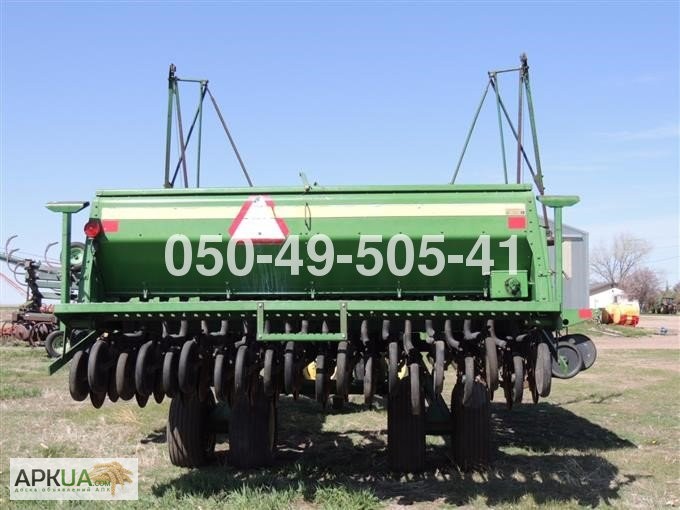 Фото 2. Зерновая сеялка John Deere 455 10.7 метровая с сухими удобрениями б/у купить