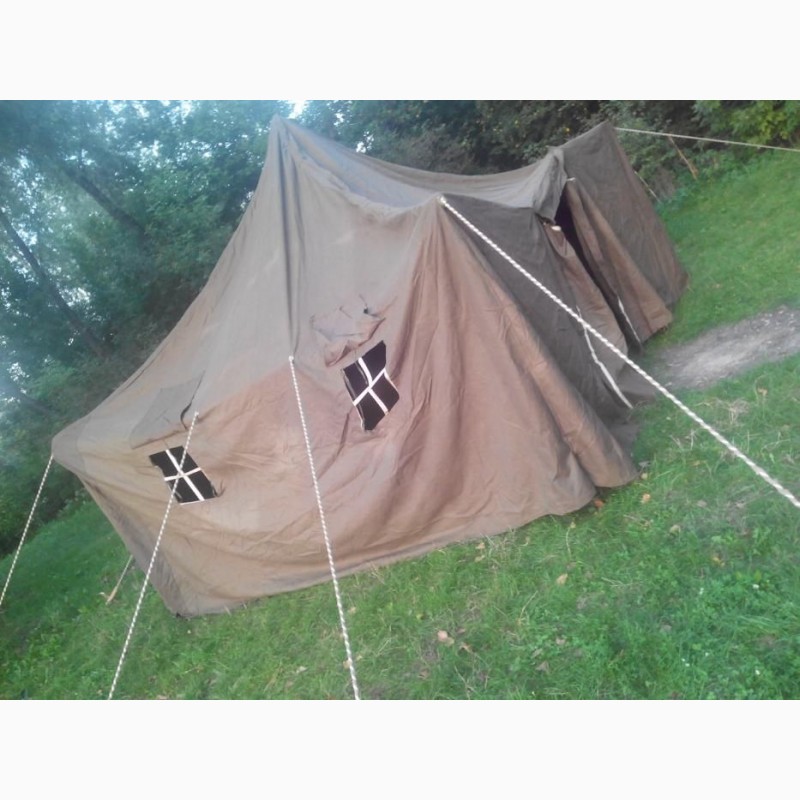 Фото 13. Тенты, навесы брезентовые, палатки армейские любых размеров, пошив