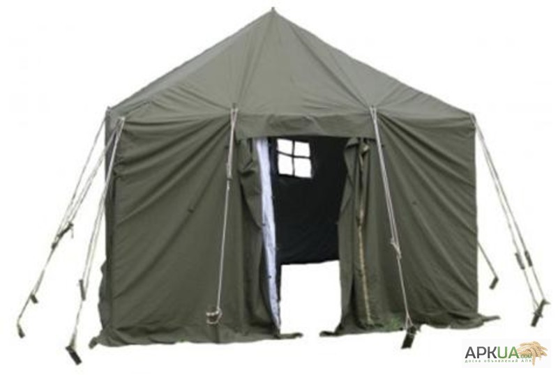 Фото 4. Тенты, навесы брезентовые, палатки армейские любых размеров, пошив