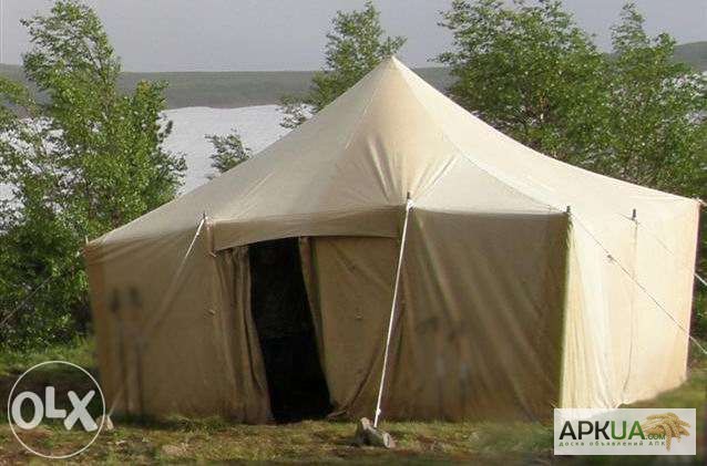 Фото 5. Тенты, навесы брезентовые, палатки армейские любых размеров, пошив