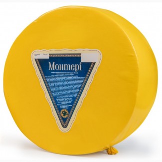 Продукт молоковмісний сирний напівтвердий «Монтері» з ароматизатором топленого молока