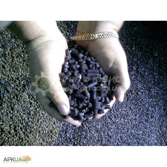 Фото 2. Линия для изготовления пеллет из отходов винограда на базе пресс-гранулятора ОГМ-1, 5
