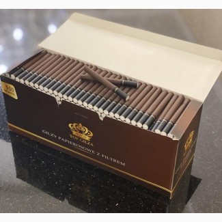Сигаретные гильзы «Top Gilza» коричневые 500 шт