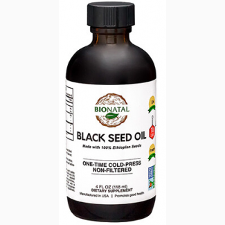 Эфиопское масло черного тмина Bionatal 118 мл. США