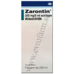 Продажа Заронтин (Zarontin) (Суксилеп) Этосуксимид 5%сироп
