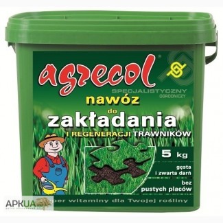 Удобрение Agrecol для газонов укладка и восстановление 5 кг