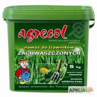 Удобрение Agrecol для газонов от сорняков 5 кг
